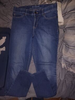 Gloria Vanderbilt Dark Blue Skinny Jeans